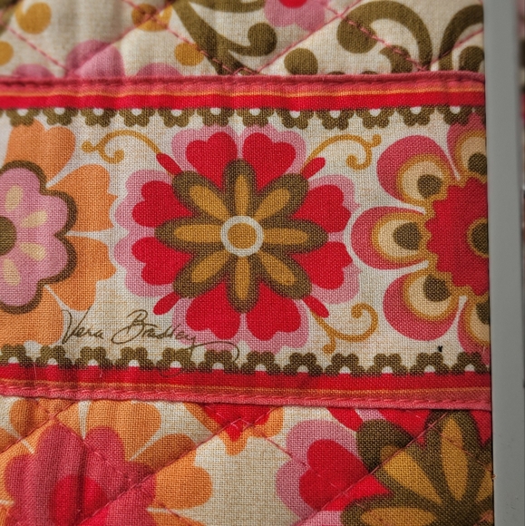 VERA BRADLEY FOLKLORIC SNAP CHANGE PURSE - Picture 4 of 7